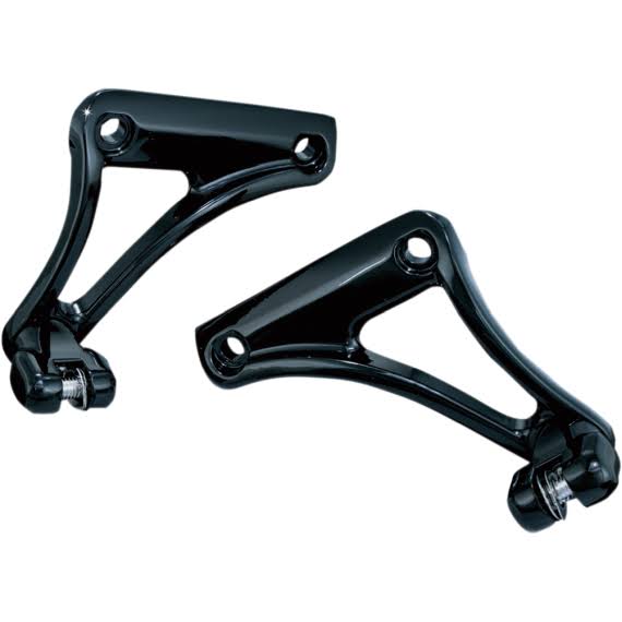 Black Underseat Peg Mounts T97361