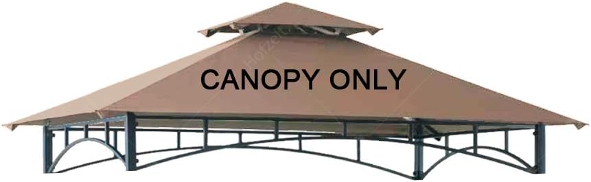 Khaki 5x8 Grill Gazebo Replacement Canopy S730