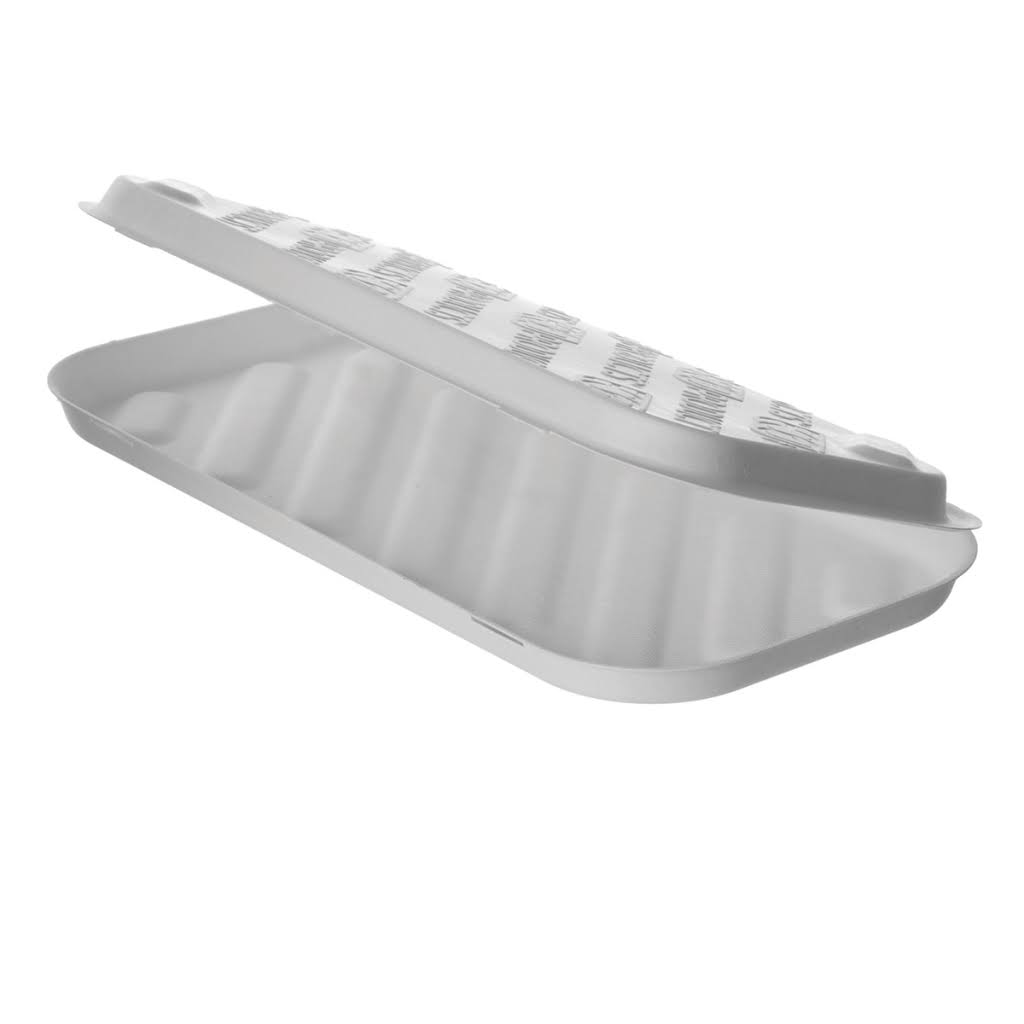 Compostable Sugarcane Clamshell Take-Out Container Pack of 200 Z1854