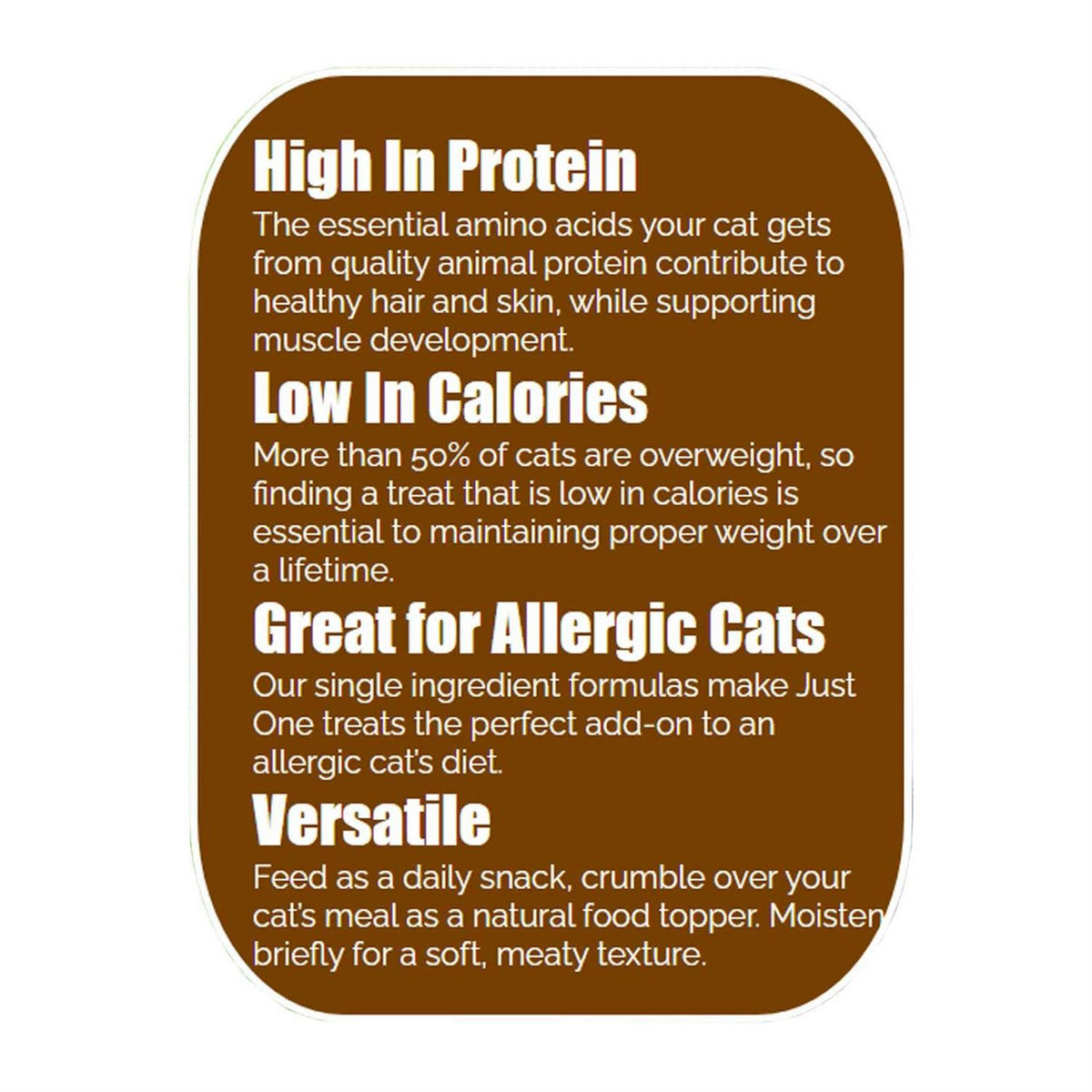 Freeze-Dried Chicken Cat Treats F45462