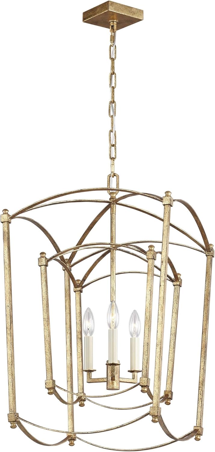 Antique Guild 3-Light Candle Chandelier F48543