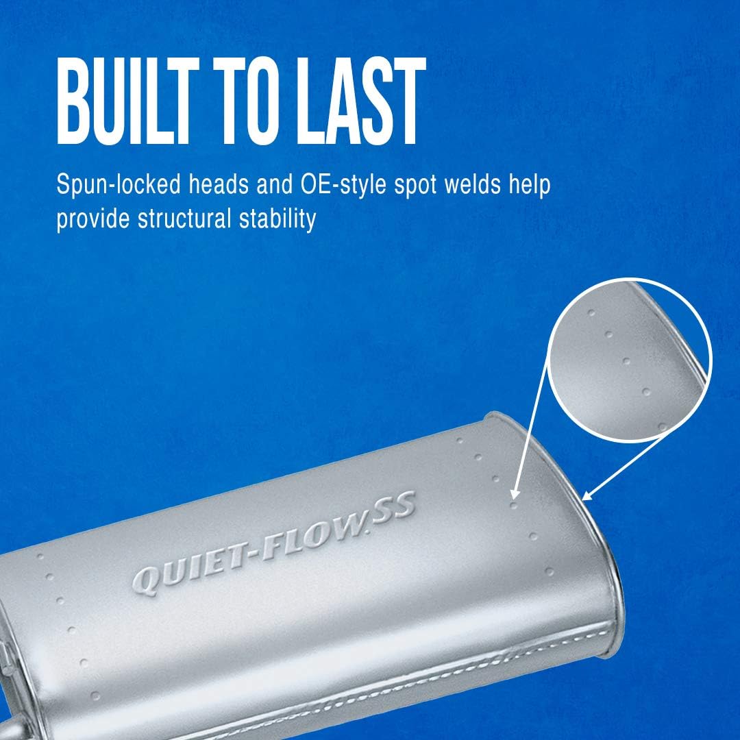 Quiet-Flow Exhaust Muffler Pack of 2 F17620