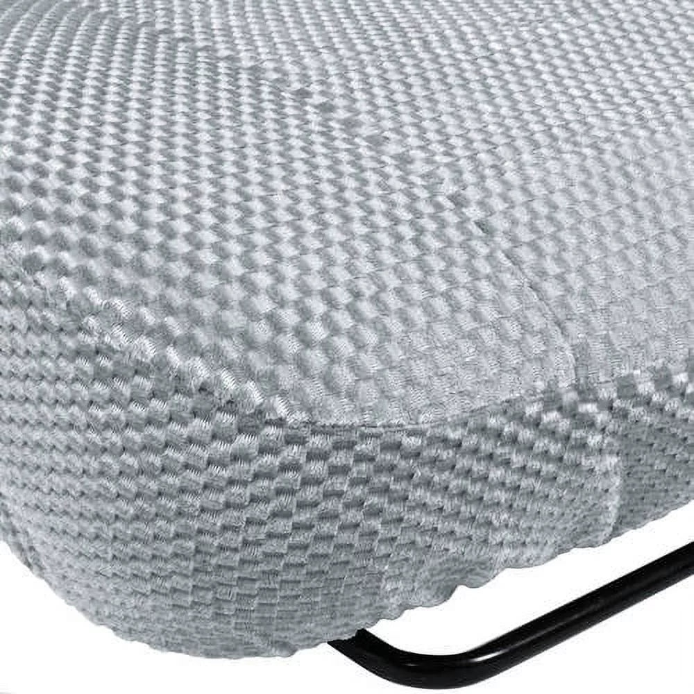 Checkered Cloth Car Seat Covers, 9pc Front and Rear Full Set W5842