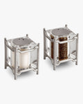 Platinum Salt and Pepper Shakers X377223