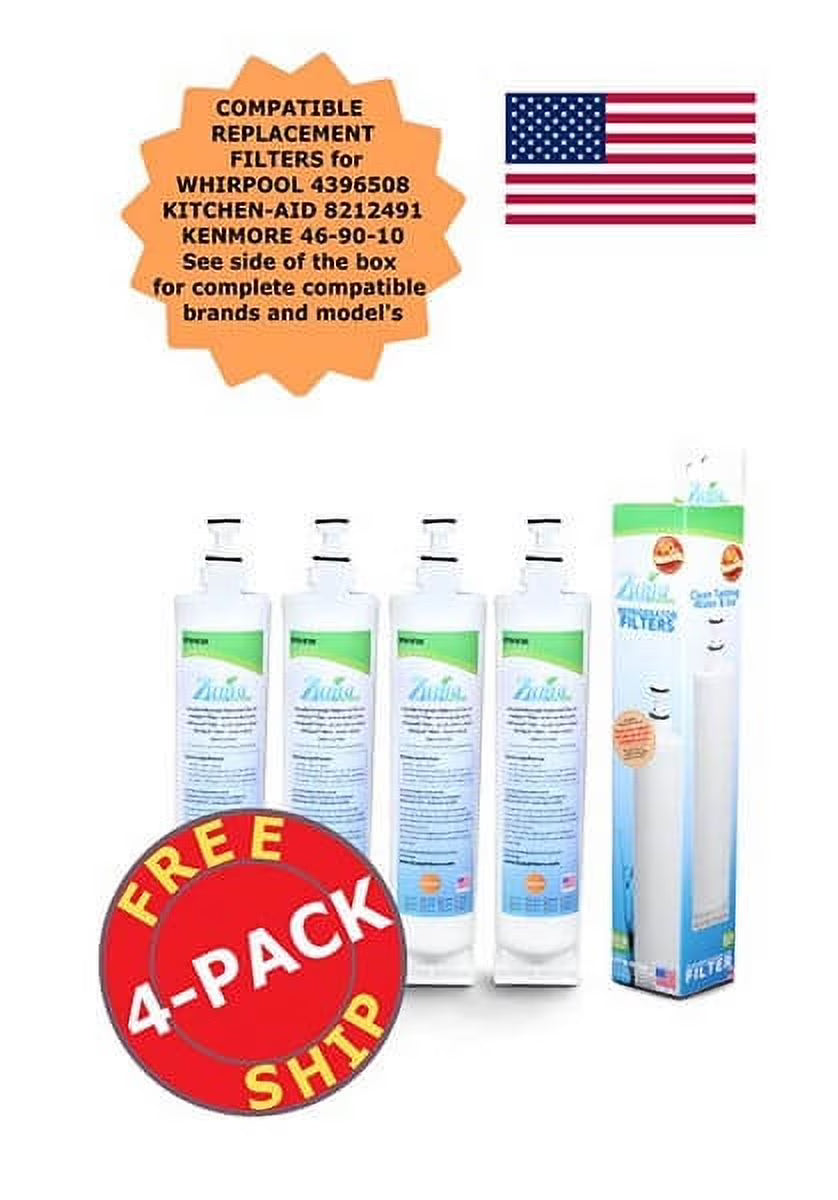 Refrigerator Water Filter, 4 Pack M907