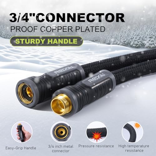 Black 50FT Flexible Water Hose with 10 Function Sprayer P835503