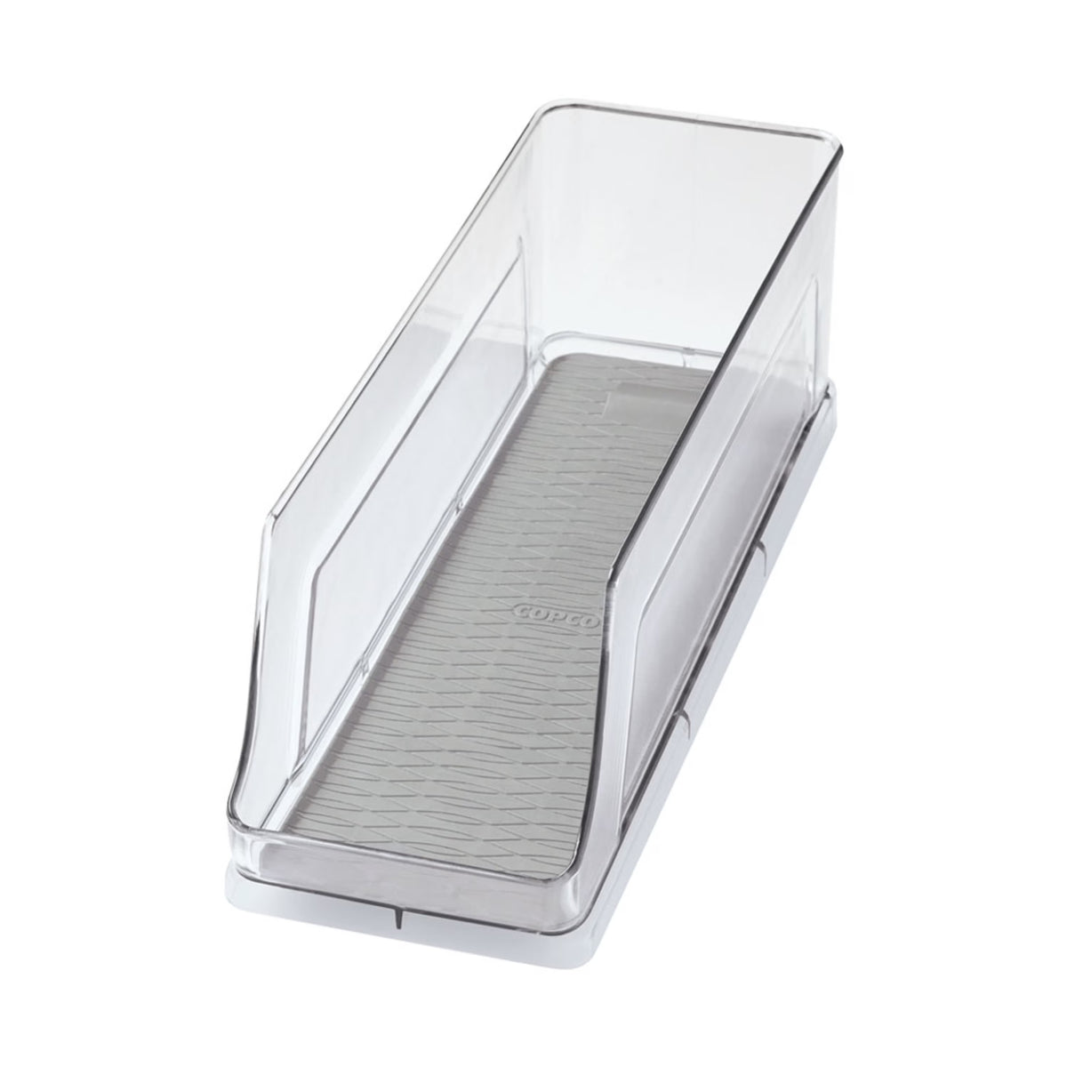 12 Can Clear Plastic Refrigerator Storage Bin W70166