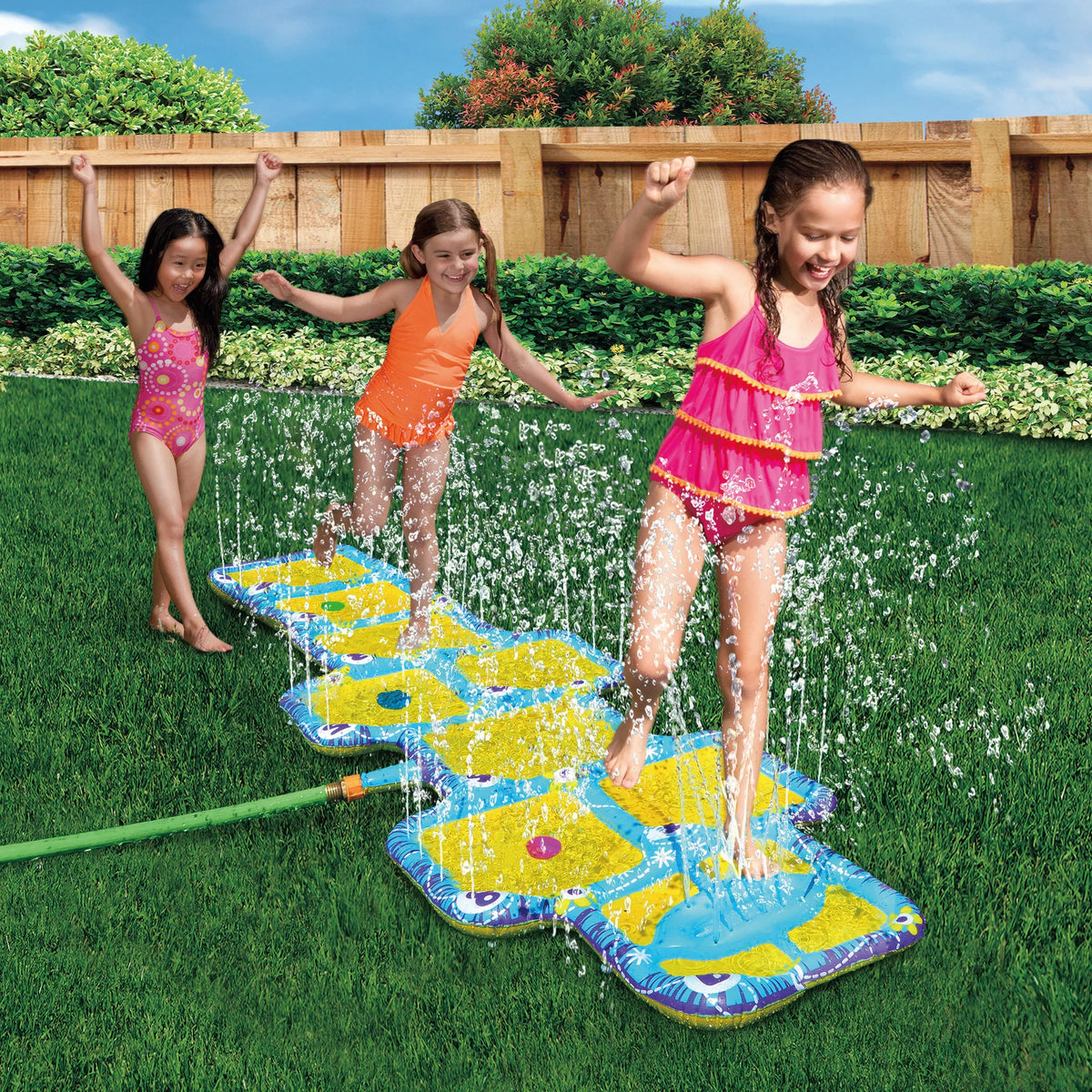 Hopscotch Sprinkler Game with No-Slip Surface O5311