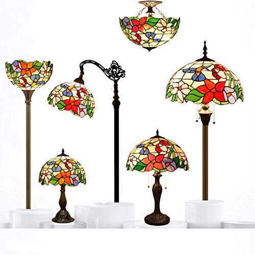 Stained Glass Table Lamp 12X12X18 Inches L527884