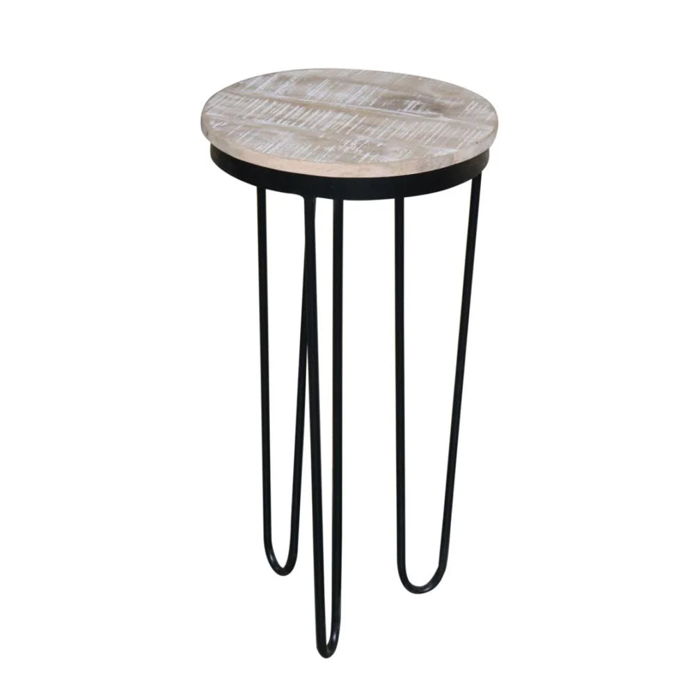 Round Chairside Table F488