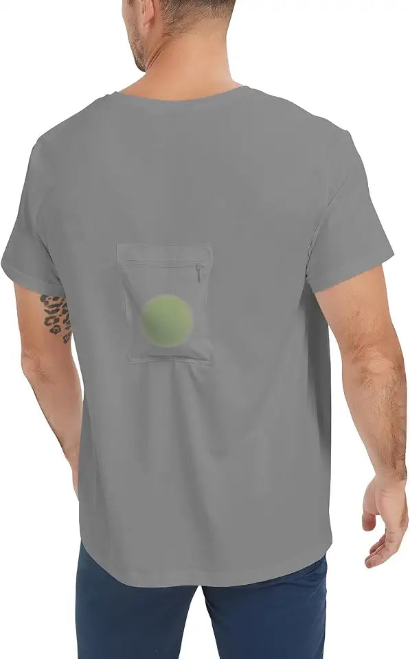 Grey L Sleep Apnea T-Shirt Q7053