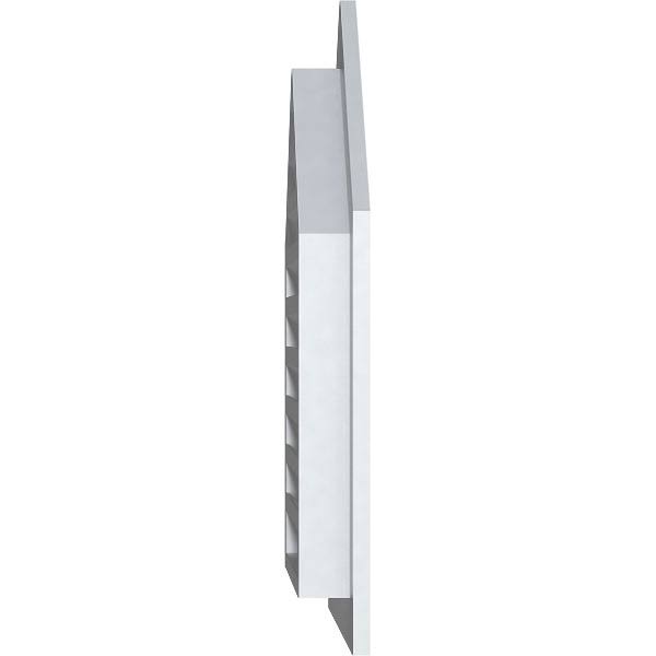 Peaked Top Gable Vent, PVC C68099