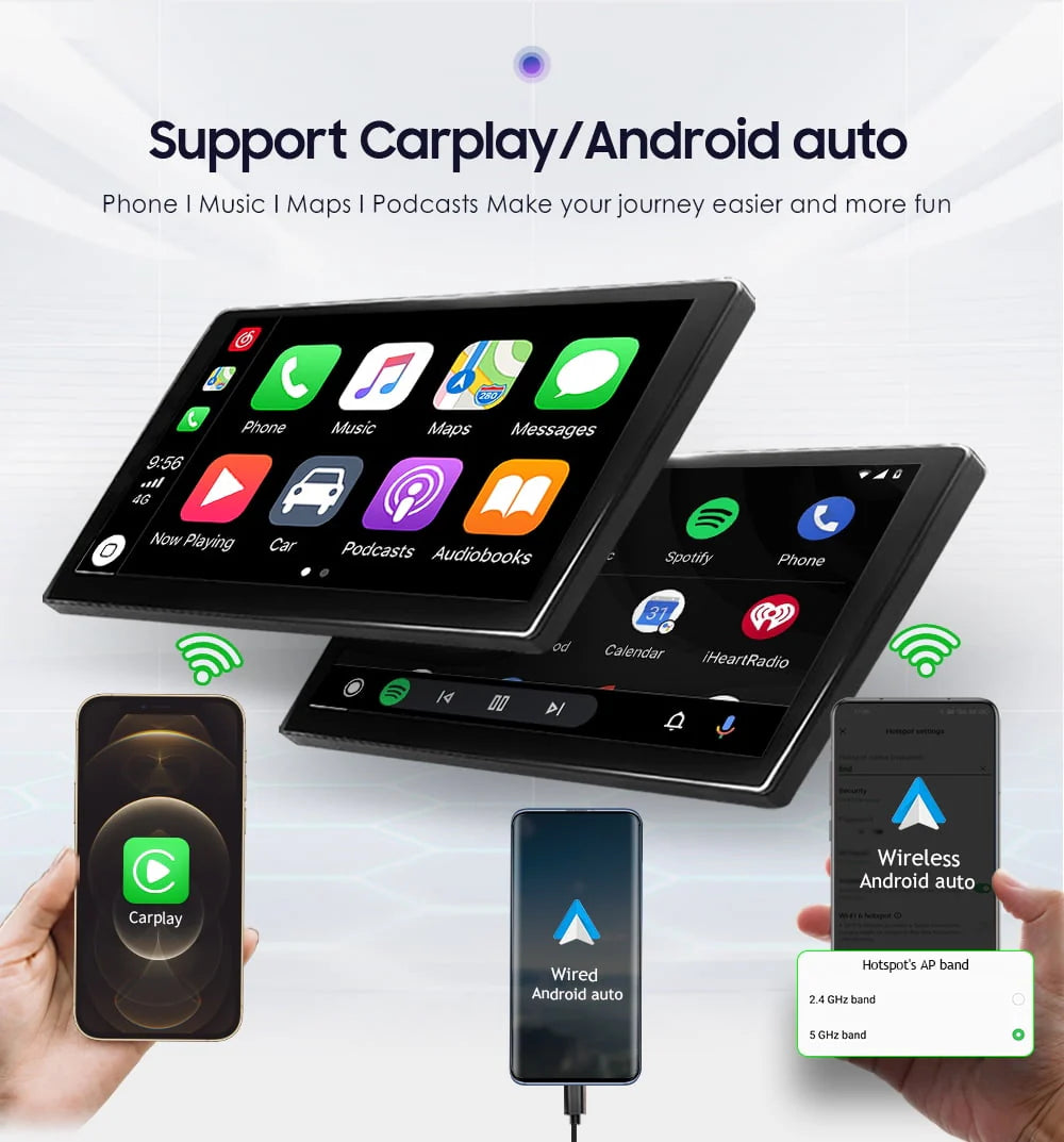 Android 12.0 Car Stereo Radio Head Unit GPS Navigation Carplay R1680