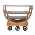 Mango Wood Cart W666959