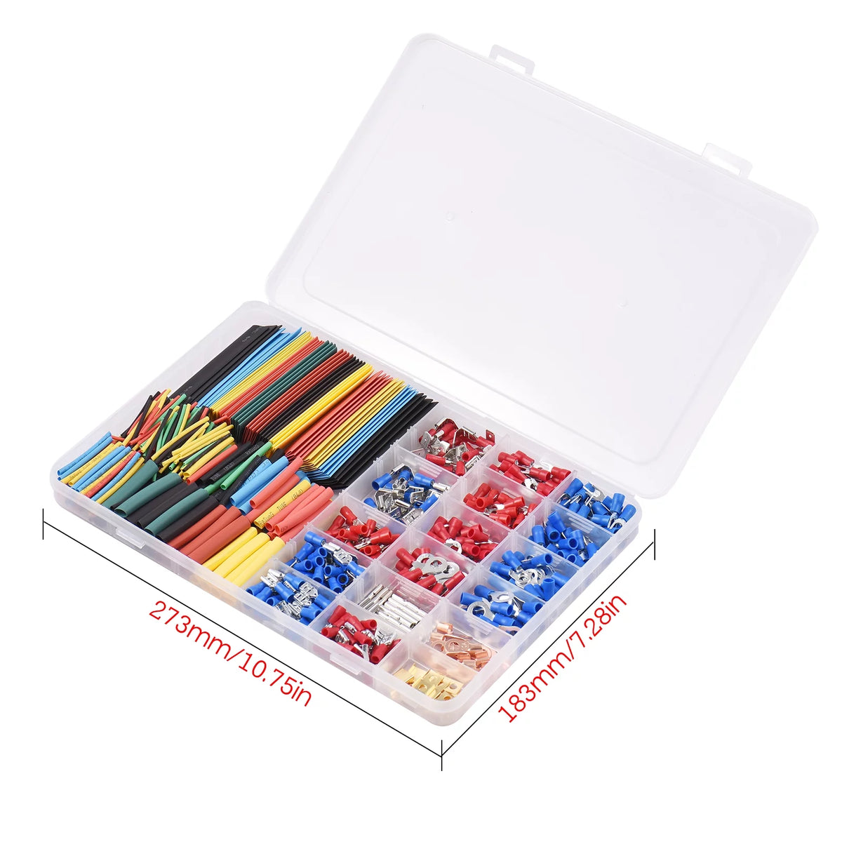 678PCS Terminals & Heat-shrink Tube Kit K3692