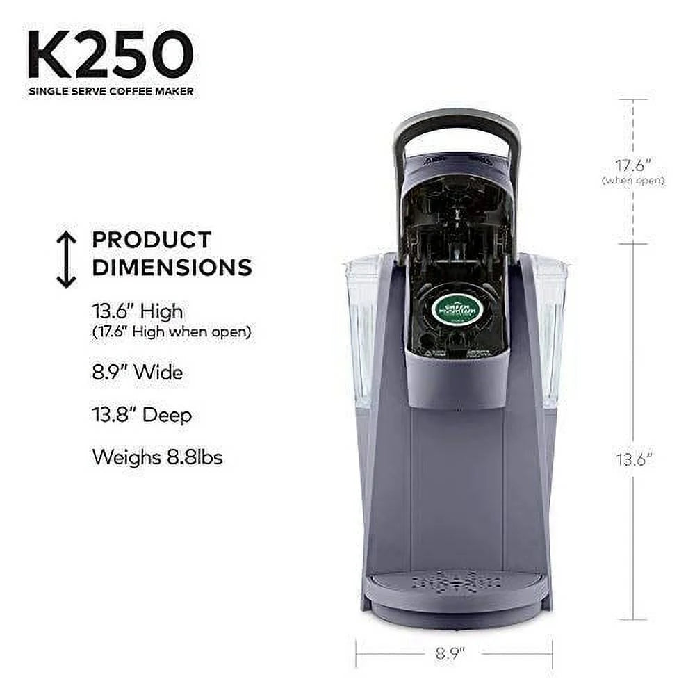 PLUM GRAY Single Serve Coffee Maker E213191