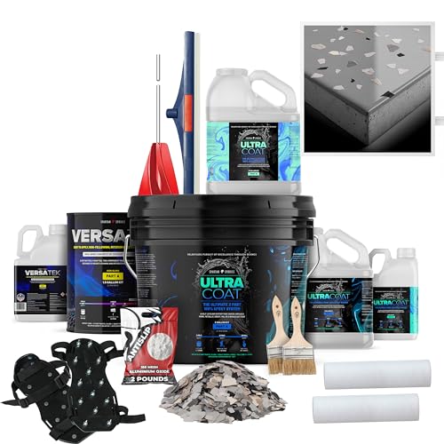 Epoxy Floor Kit for Concrete, 300-400 sq ft H380