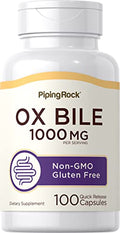 1000mg 100 Capsules Non-GMO Gluten Free Digestive Enzyme Supplement S4897