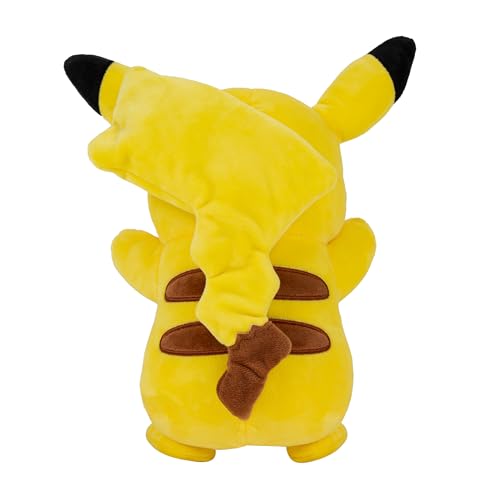 12" Large Happy Pikachu Plush Soft Stuffed Animal Toy D2419