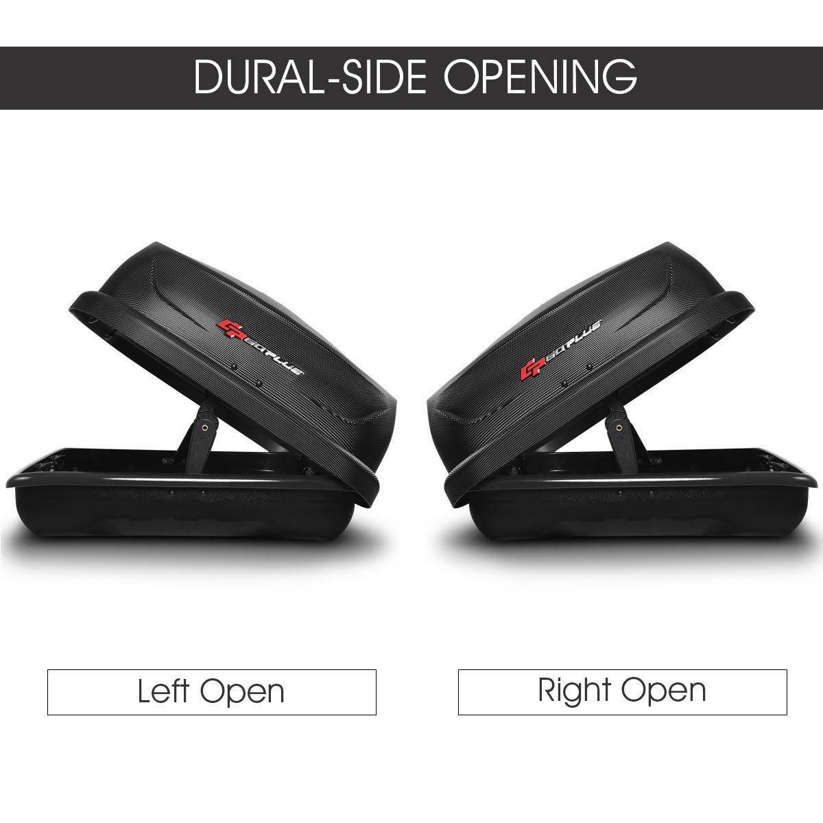 14 Cubic Feet Car Roof Cargo Box F490209