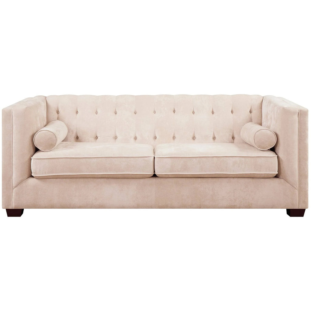 Almond Chesterfield Sofa O5575