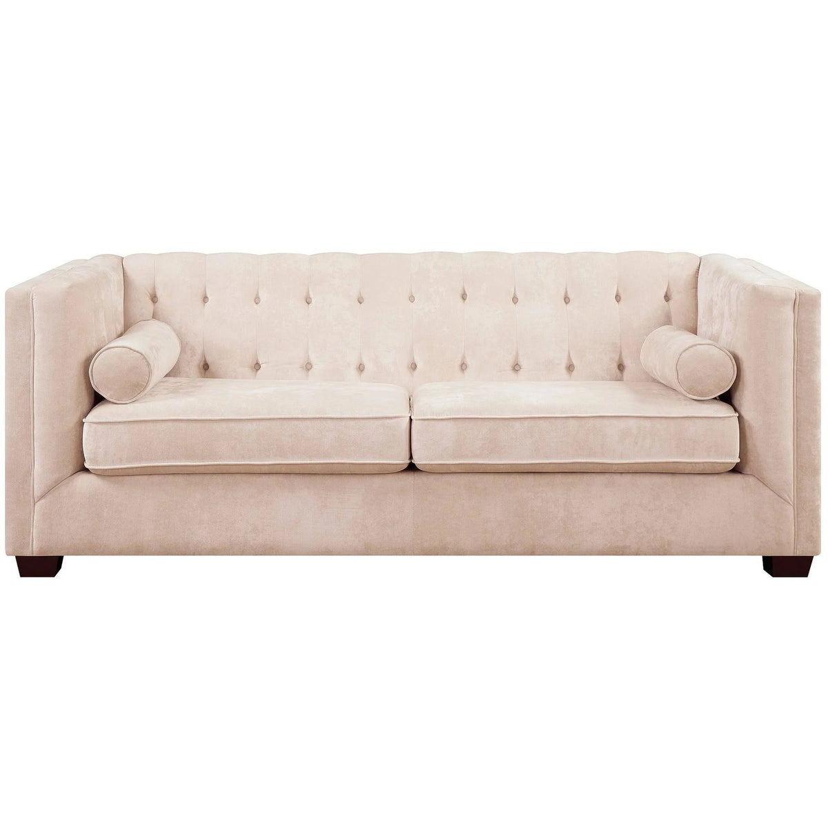Almond Chesterfield Sofa O5575