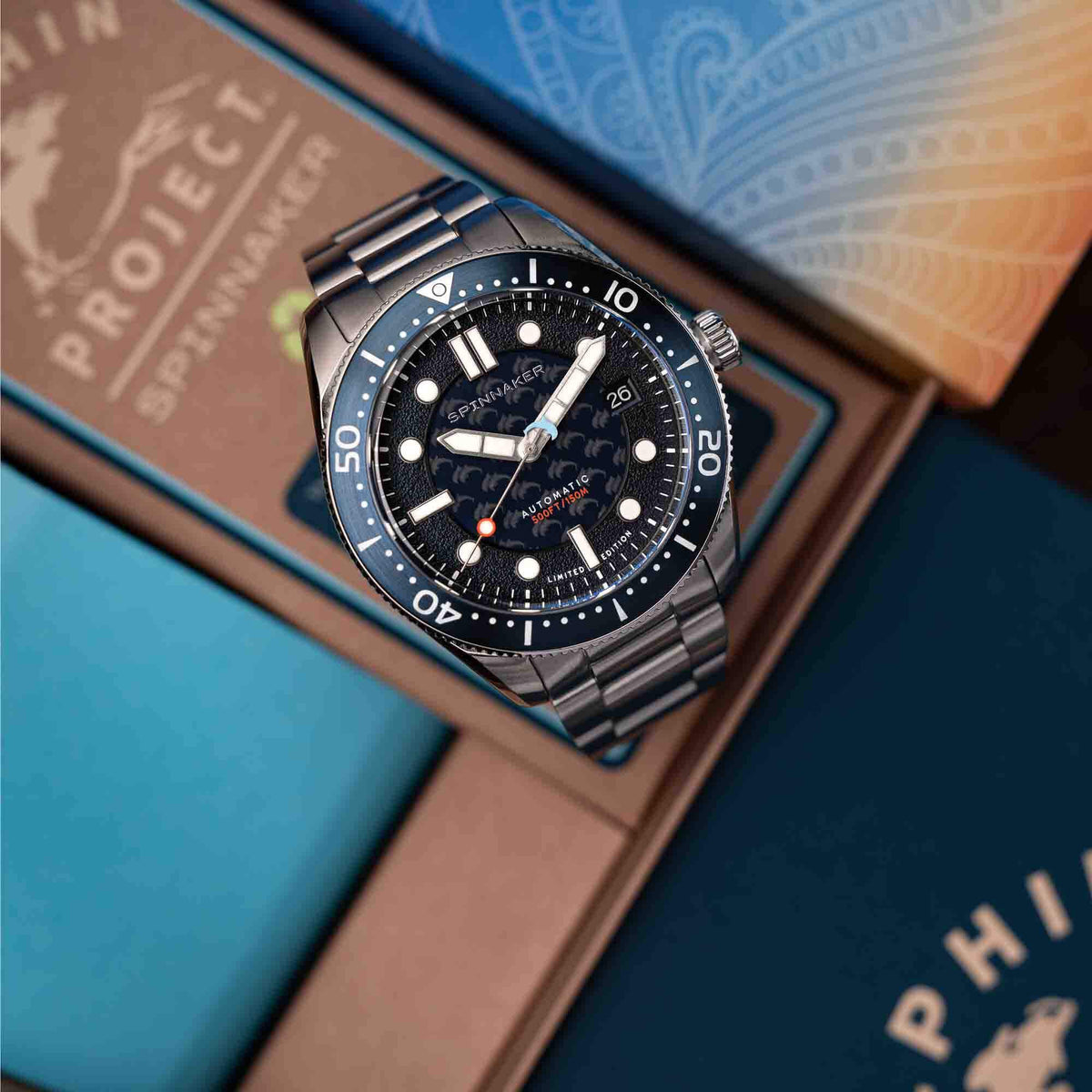 Ocean Blue Automatic Watch I859