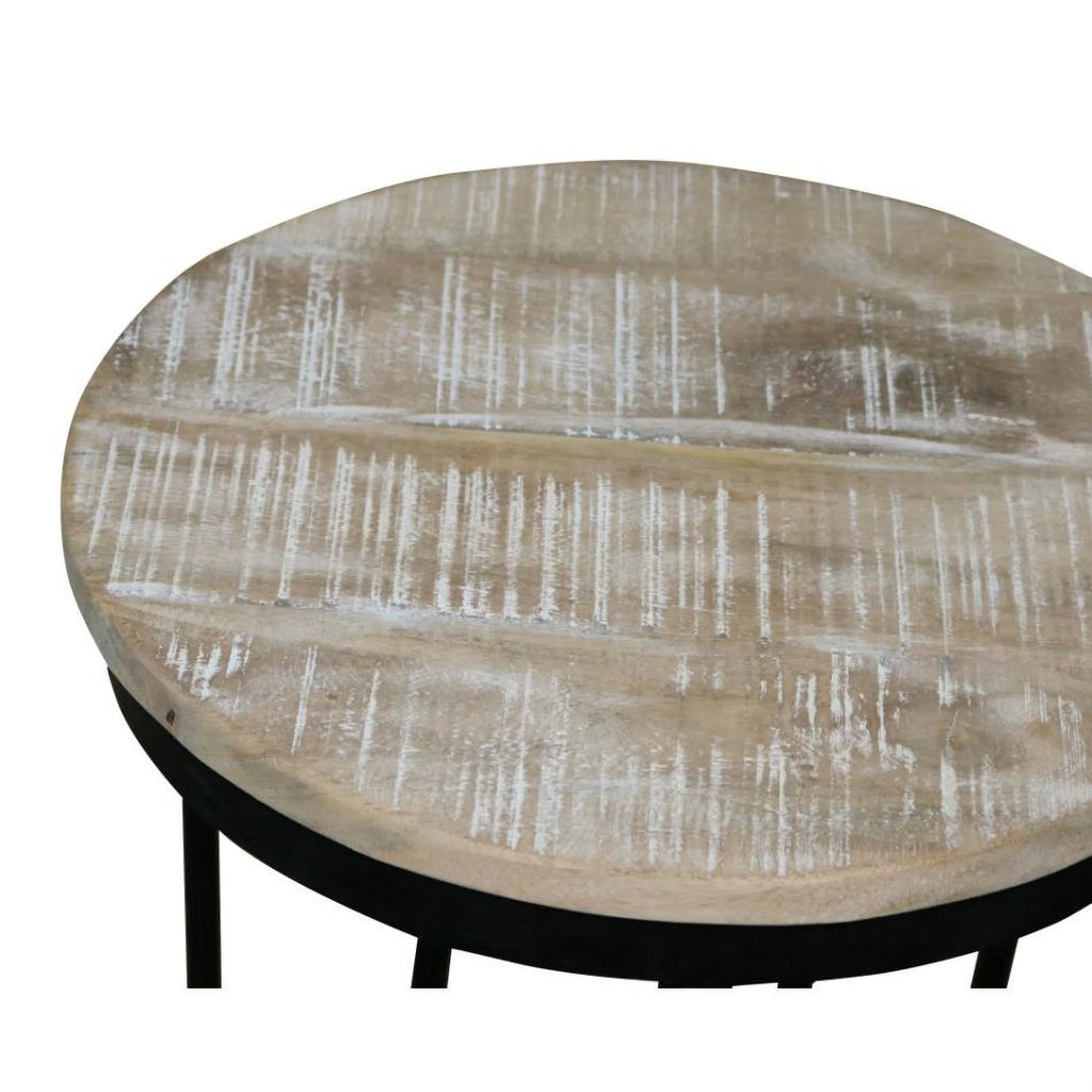 Round Chairside Table F488