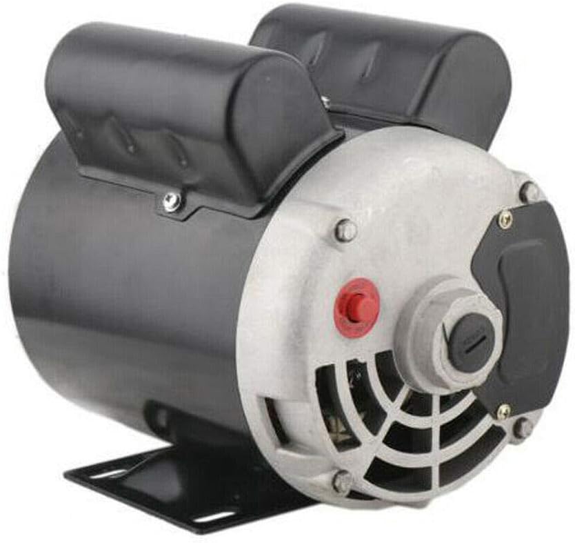 3HP SPL Single Phase 230V AC Non-Reversible Compressor Duty Motor, 5/8" Keyed Shaft, 3480 RPM, 56 Frame X507991