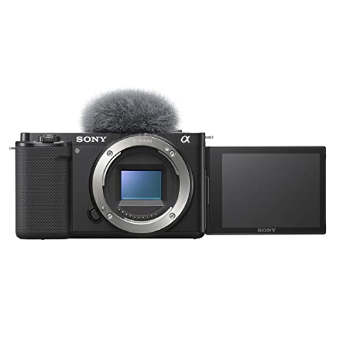 Black Mirrorless Camera with 64GB Memory and Shoulder Bag V751184
