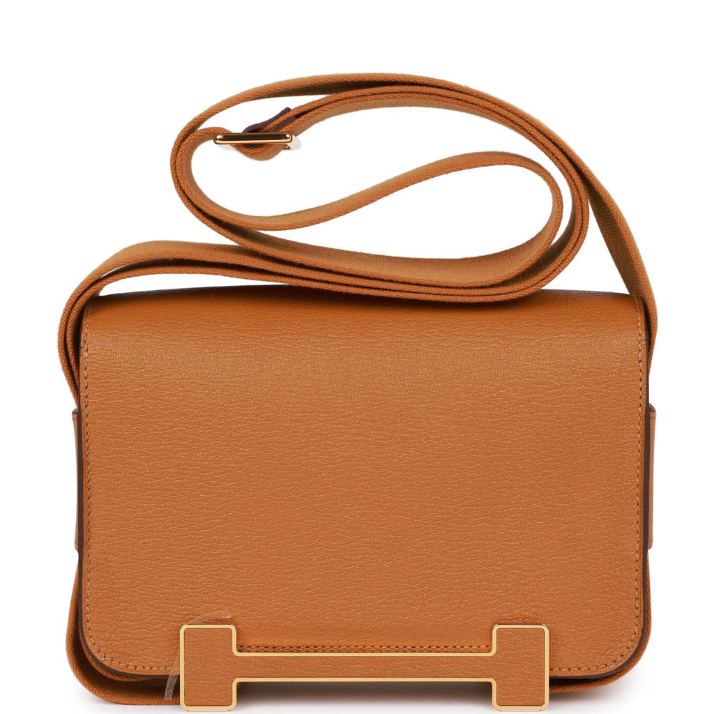 Caramel Chevre Bag V6802