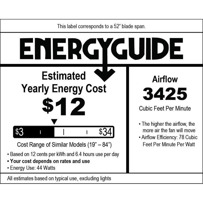 Torsion 52x22 Ceiling Fan U481481