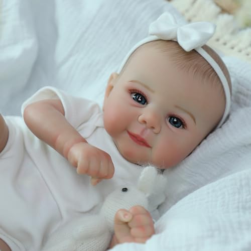 18 Inch Soft Vinyl Smiling Girl Doll with Accessories H10230