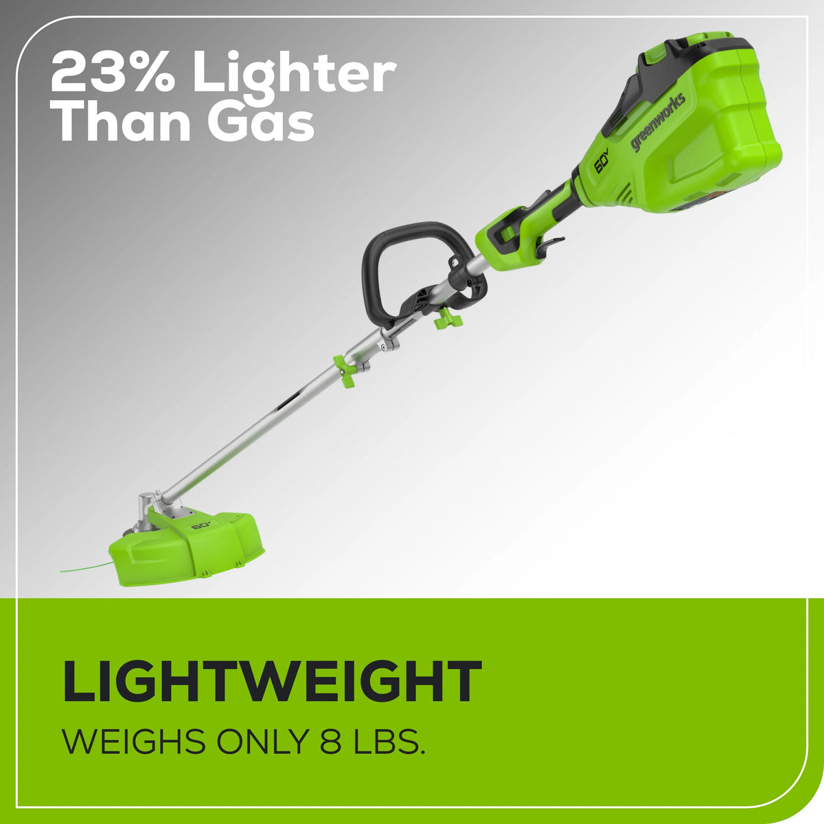 60V 16 String Trimmer with 4.0 Ah Battery & 3 Amp Charger O667946