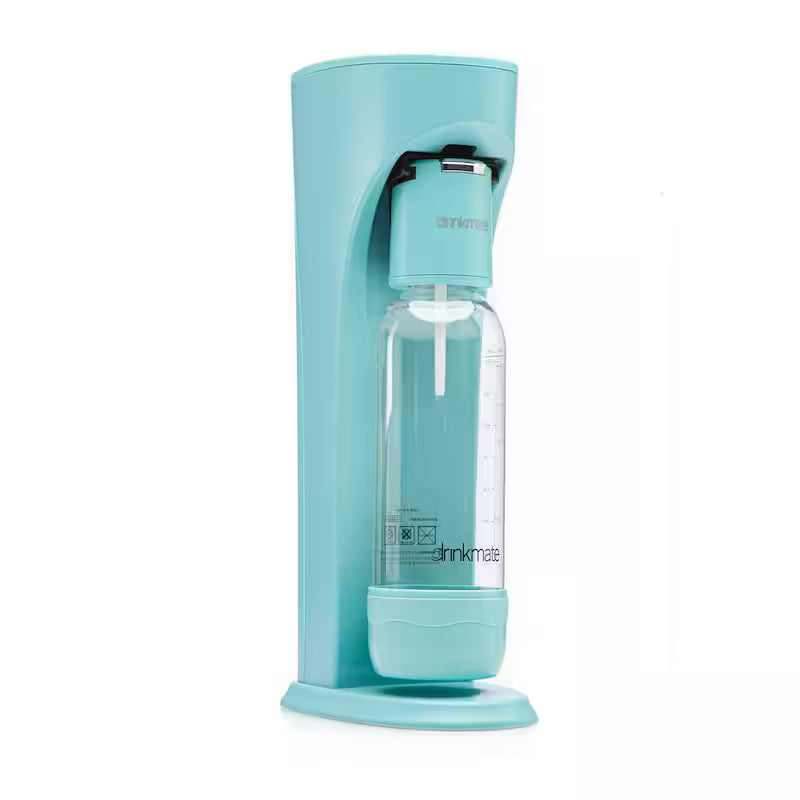 Sparkling Water Soda Maker Machine with 3 60L CO2 Cartridge, 1L and 0.5L Bottles S5624
