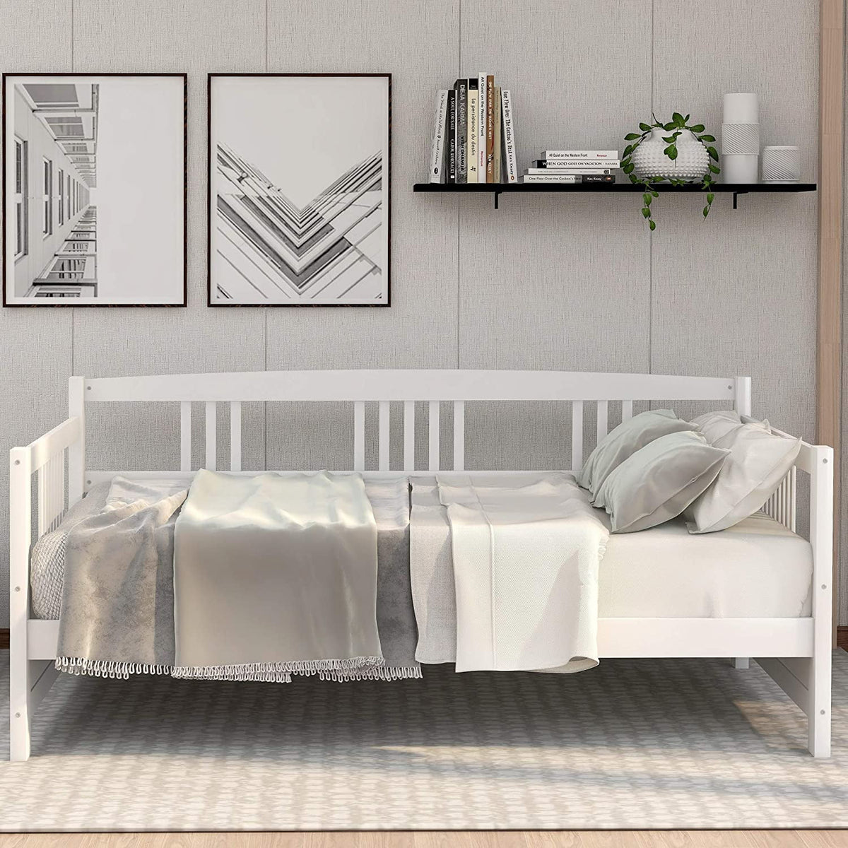 Solid Wood Twin Size Daybed M917686