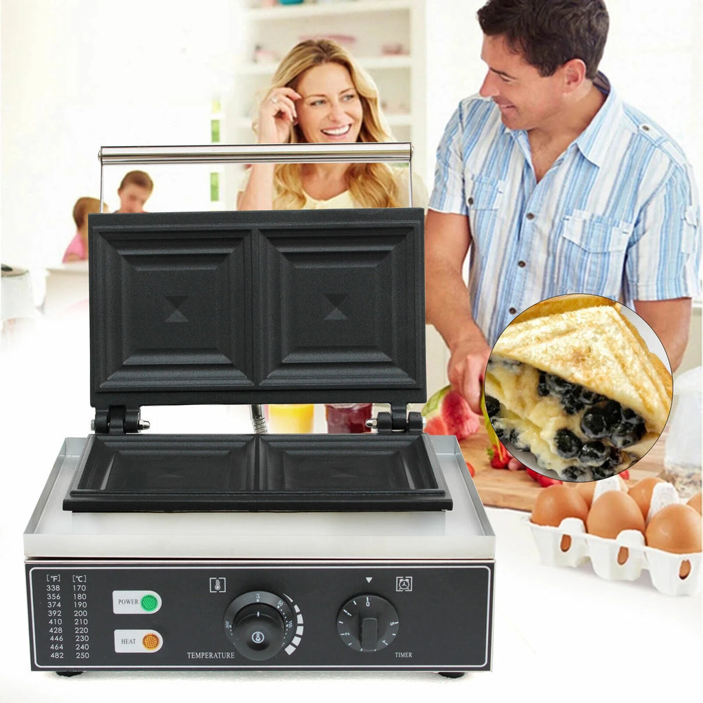 Commercial Sandwich Machine Adjustable Temperature O523