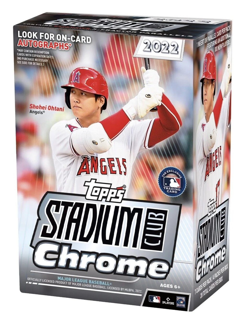 2022 Topps Stadium Club Chrome MLB Baseball Trading Cards Blaster Box J1323