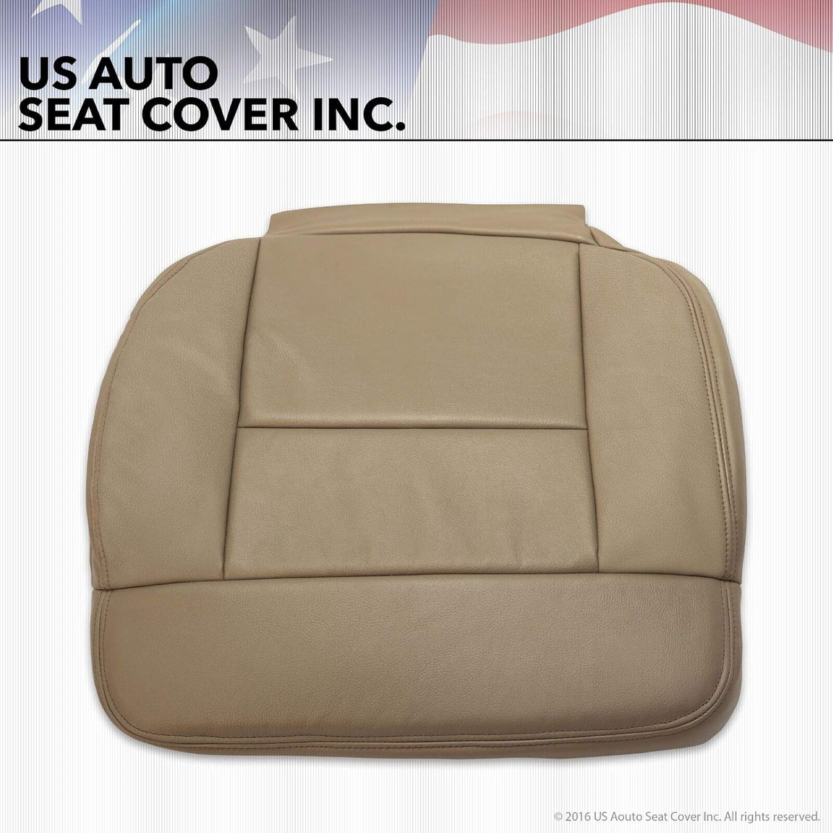 Tan Leather Seat Cover for Ford F150 SuperCrew J47365