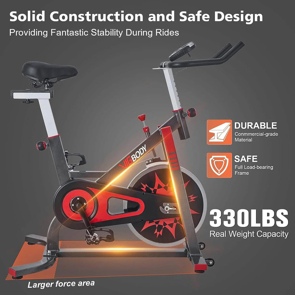 Exercise Bike Stationary Indoor Cycling Bicycle Q519