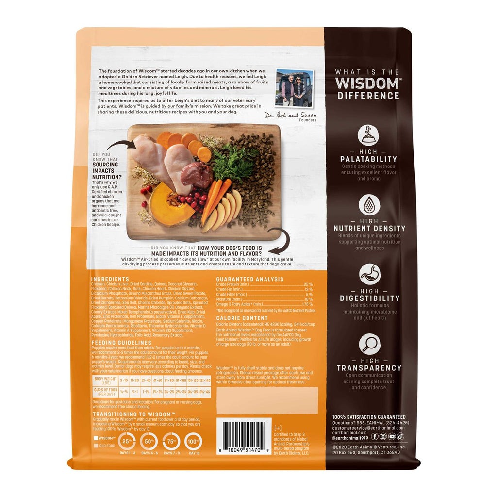 Chicken Air Dried Dog Food L8638