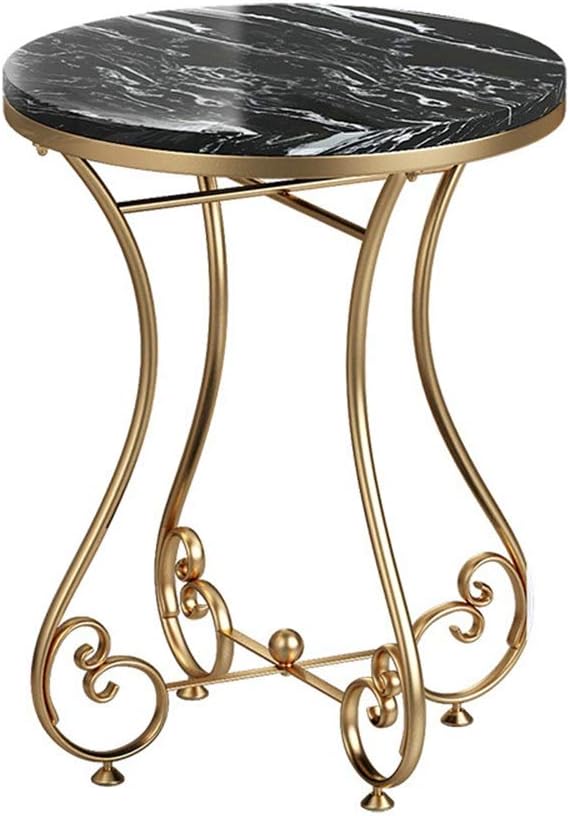Marble Coffee Table with Iron Frame H430090