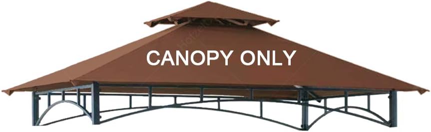 Khaki 5x8 Grill Gazebo Replacement Canopy S730