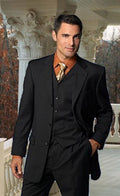 3 Button Wool Suit Q988