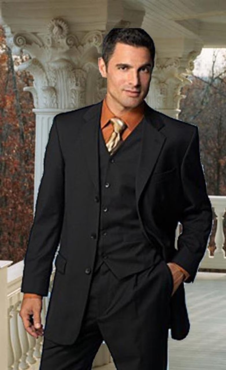 3 Button Wool Suit Q988
