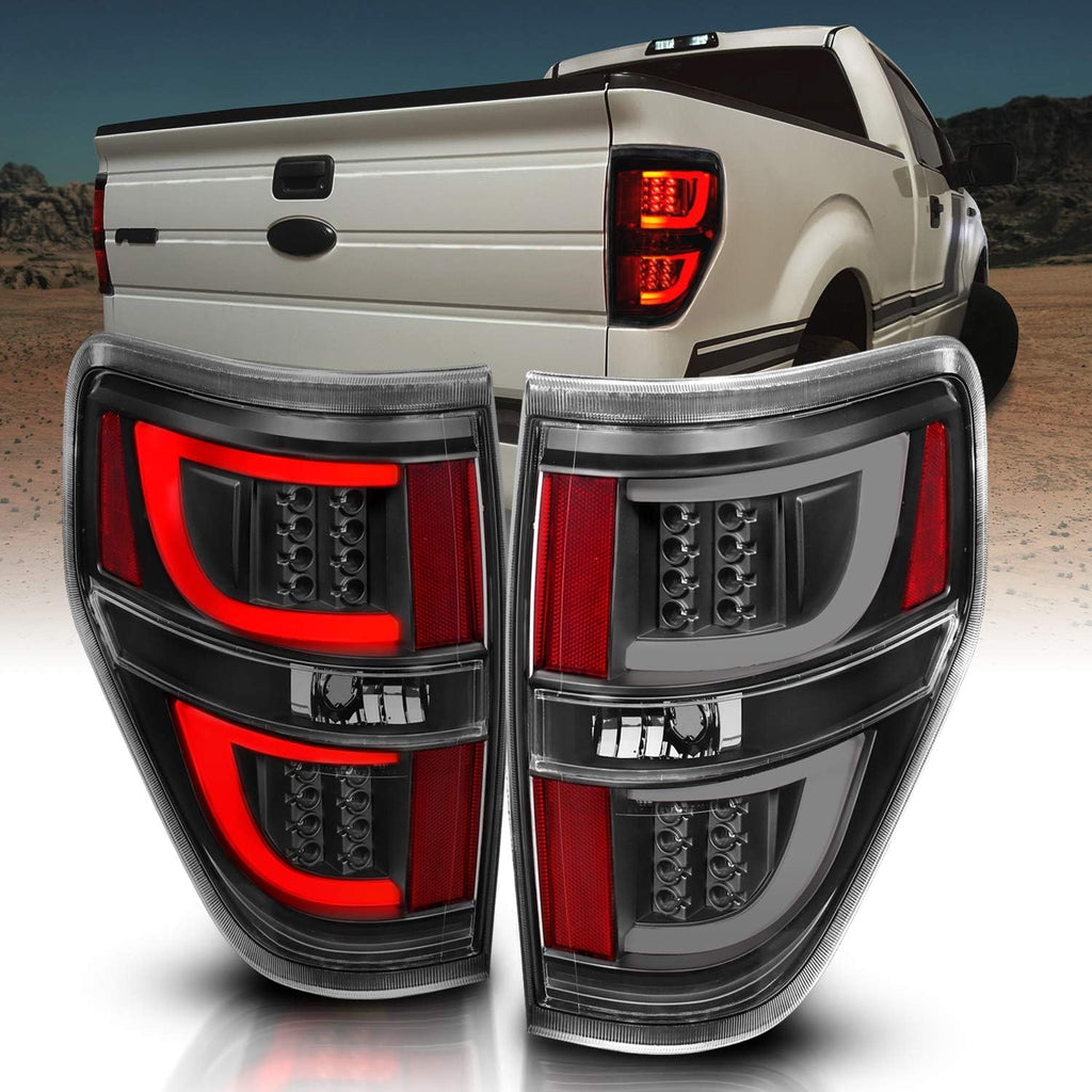 LED Tube Bar Replacement Brake Tail Lights Set for Ford F-150 Truck D108119