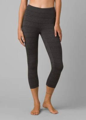 Charcoal Stripe Capri B948690