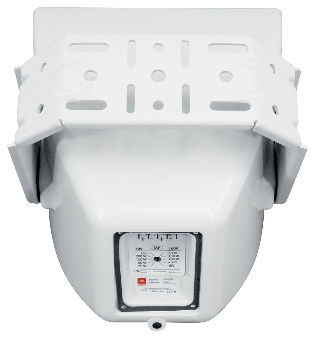 8" White Indoor/Outdoor Surface Mount Speakers Q960823