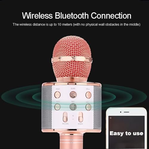 Wireless Bluetooth Karaoke Microphone 3-in-1 J623624