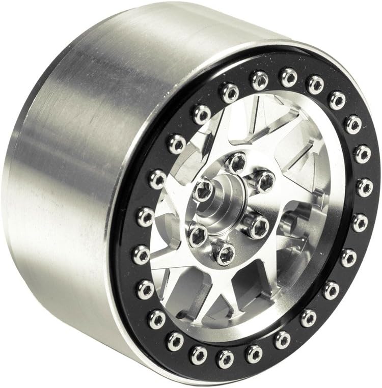 2.2 inches RC Beadlock Wheels Pack of 4 Black B831